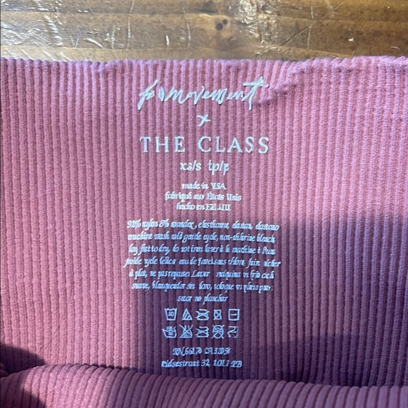 NWOT Free People Movement X The Class Ribbed Biker Shorts - Picture 3 of 6